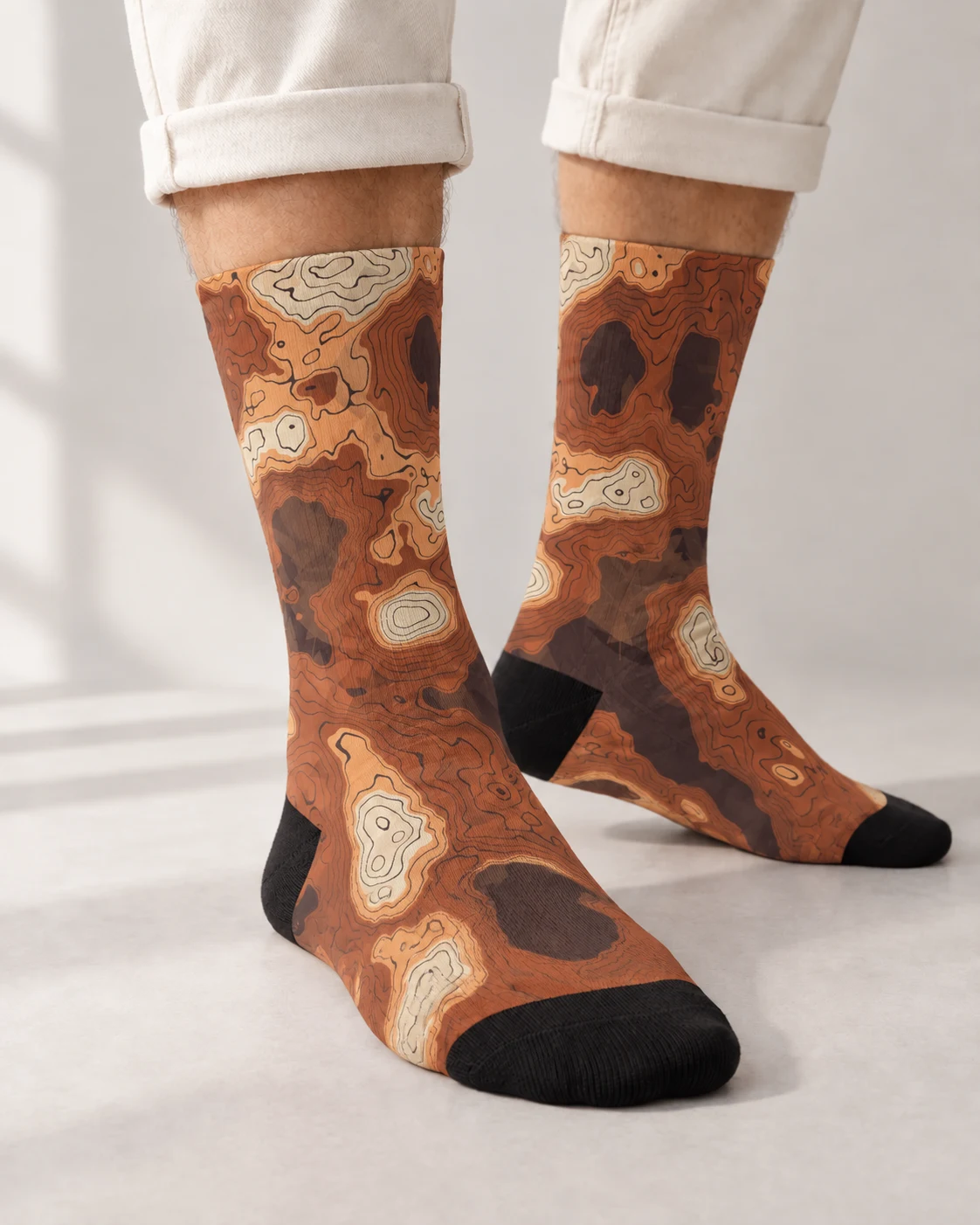 Quiet Altitudes Socks concept